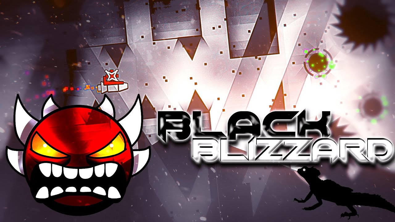 Я ЧЕРНАЯ БУРЯ! Black Blizzard 100% (EXTREME DEMON) | Geometry Dash