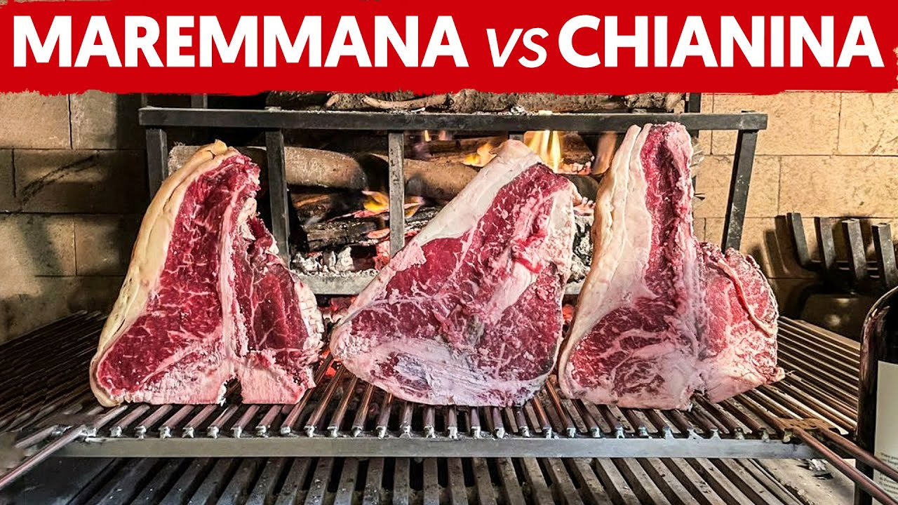 🐄MAREMMANA vs CHIANINA🍖 qual è meglio? SFIDA all'ultimo morso con @FranchinoErCriminale