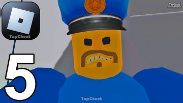 Roblox - Gameplay Walkthrough Part 5 Barrys Prison Run,Escape Pizzeria,Siren Cop Prison Escape