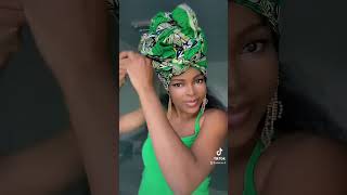 Tutorial foulard africain ✅
