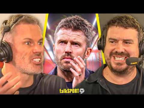 "NOT WITH CARRICK!" Jamie Carragher & Alex Crook's DYNAMIC DEBATE over Carrick's Managerial Ability!