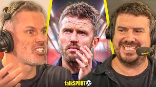 NOT WITH CARRICK! Jamie Carragher & Alex Crook's DYNAMIC DEBATE over Carrick's Managerial Ability!
