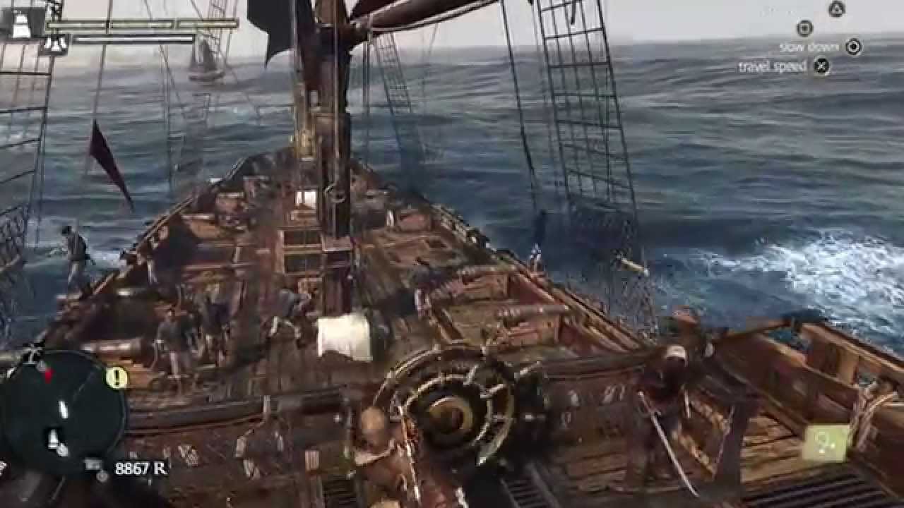 Assassin's Creed® IV Black Flag PS4 first dive mission - YouTube