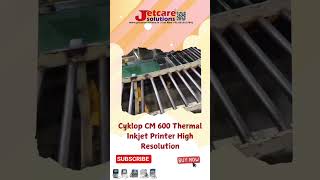 Cyklop CM 600 Thermal Inkjet Printer Machine #shorts #ytshorts #cyklop #videojet #batchprinting #CM7