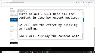 How to use jQuery slideUp and slideDown function, jquery slideUp and slideDown  kaise karte hain