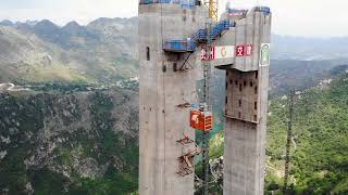 Alimak SC 65 32 Construction Hoist - Huajiang Grand Canyon Bridge, China