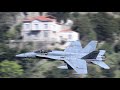 Fighter jets flying low in the greek mach loop 4k