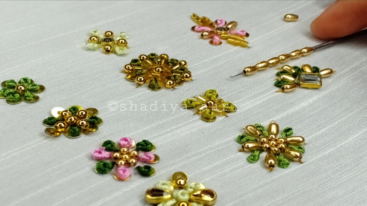 Aari class for beginners |basic buttas