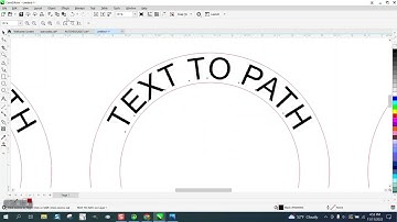 Corel Draw Tips & Tricks Text to Path and put in the center of your RINGS
