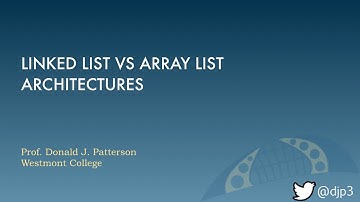 Linked List vs Array List -02 - Node Class