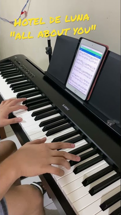 ALL ABOUT YOU #Shorts #Hoteldeluna #pianist #pianocover #taeyeon