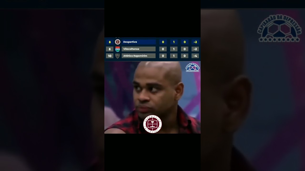 ESTREIA DURA PROS TRÊS. SERÁ QUE JÁ SE RECUPERAM NA SEGUNDA RODADA?