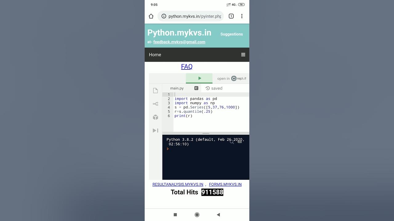 Finding quantiles using Python-pandas program - YouTube