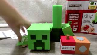 Unboxing a Minecraft Exploding Creeper