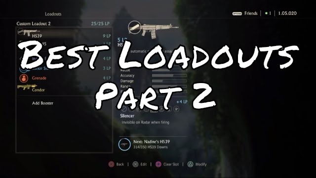 Uncharted 4 Multiplayer Best Loadouts Part 2