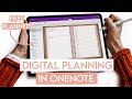 HOW TO: Digital Planning in OneNote + FREE Digital Planner!