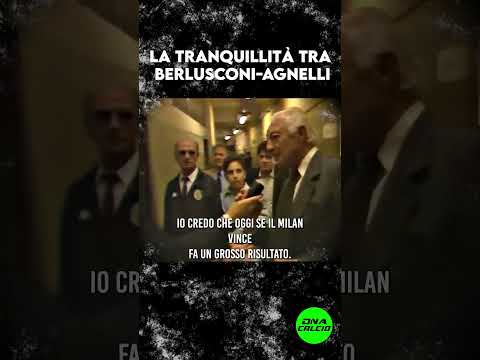 Video Quando Agnelli e Berlusconi si incontrarono prima di Juve–Milan (1986) #berlusconi #agnelli