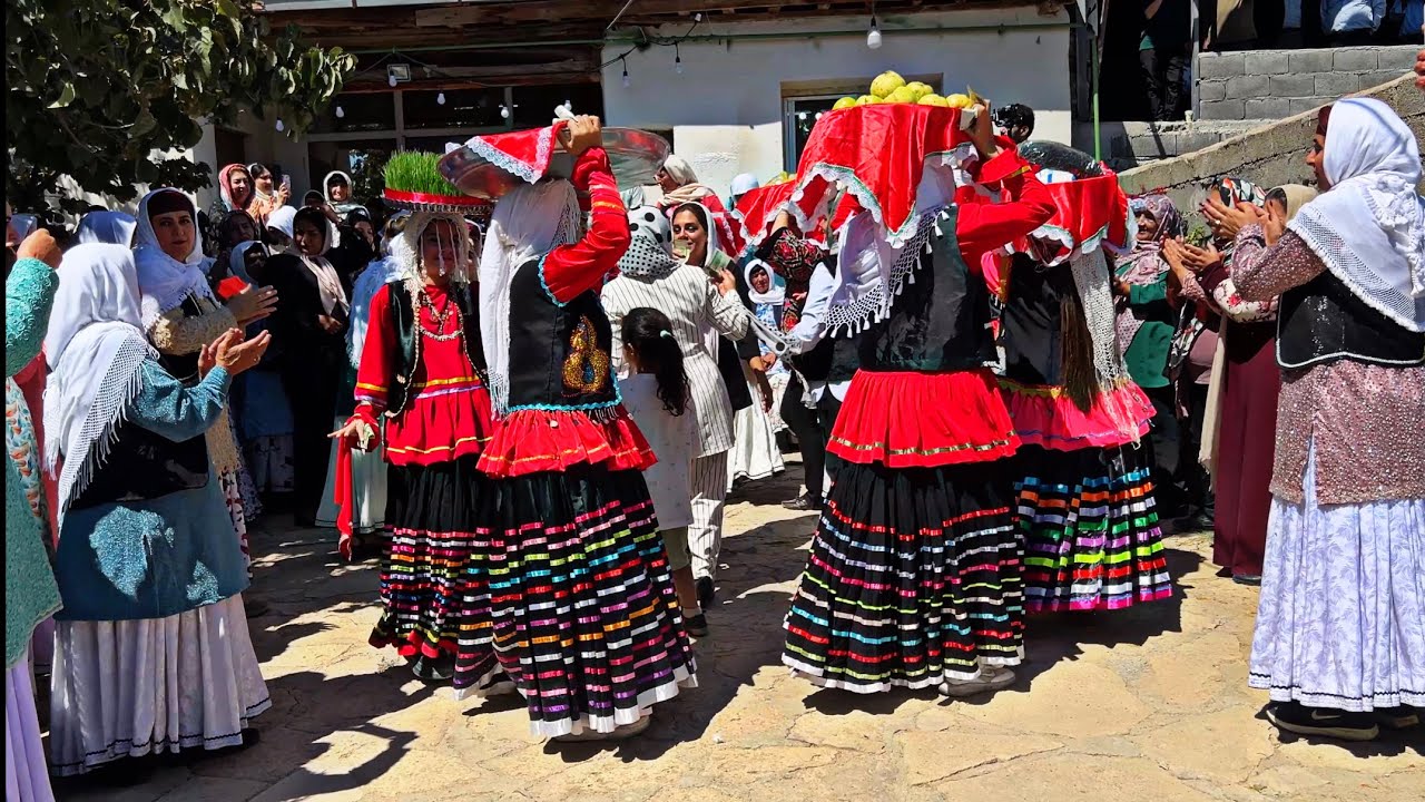 “Wedding in the village with rural customs and traditions” عروسی  روستایی و سنتی
