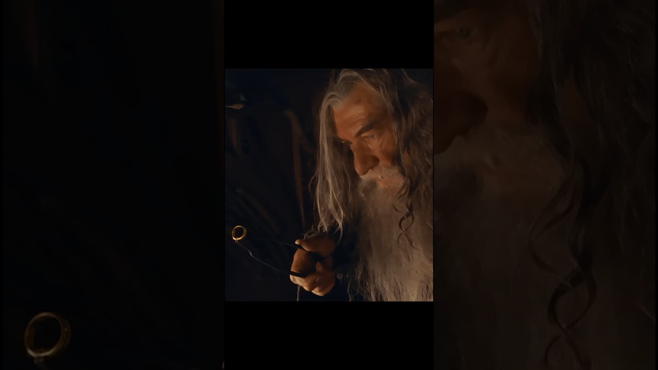 Gandalf realizes that the One Ring has been found