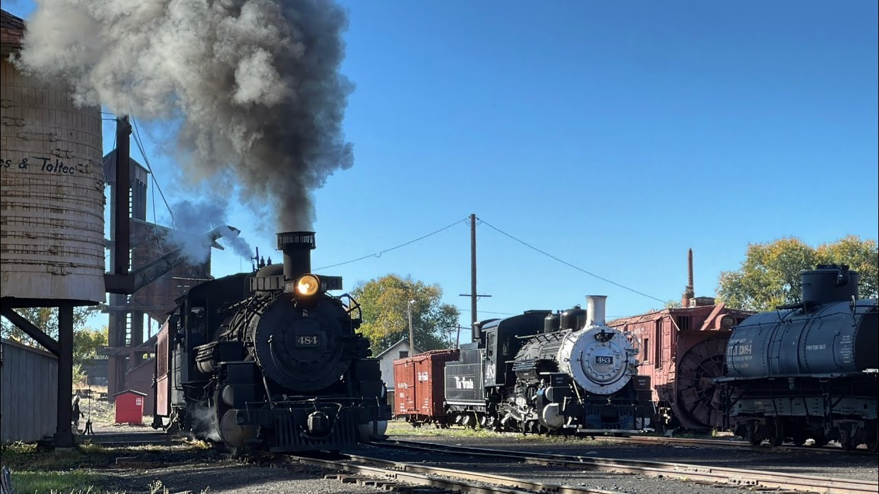 Chasing C&TS Engine 484 | Steam Prep to Los Pinos on America’s Highest Railroad