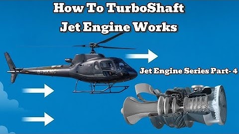 How a TurboShaft Jet Engine Works | Helicopter Engine Explained