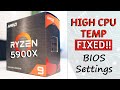 Lower Ryzen 5000 HIGH Temps While Keeping LOW Noise Levels (BIOS Settings)
