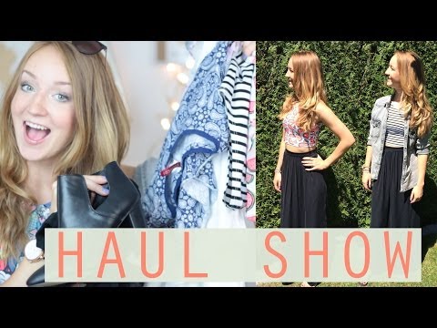 H&M, Pimkie, Tally Weijl - HAULSHOW - CropTops, Highwaisted Shorts & Skirts