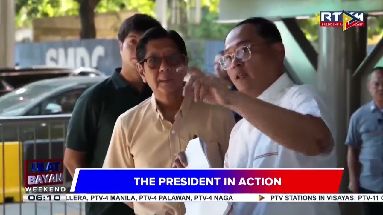 #UlatBayanWeekend | The President in Action | ulat ni Kenneth Paciente