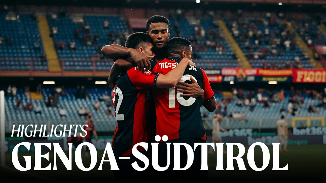 HL | GENOA 1-0 SÜDTIROL | COPPA ITALIA FRECCIAROSSA 2026/27
