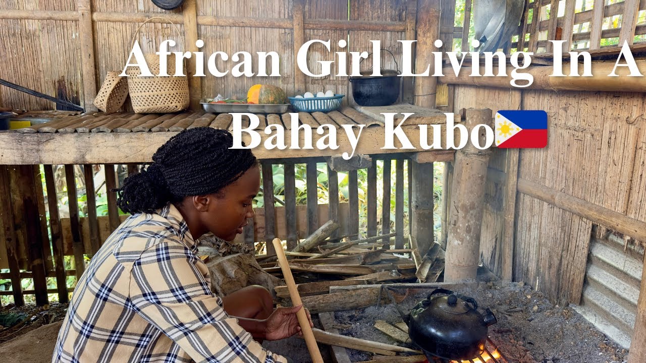 Simple Life In A Filipino Bahay Kubo || Life In The Mountains 
