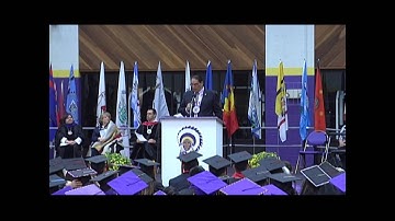Haskell Indian Nations University 2013 Commencement Speaker-Ernie Stevens,NIGA chairman