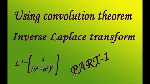 Convolution theorem finding inverse Laplace transform example(PART-1) BY easy maths easy tricks