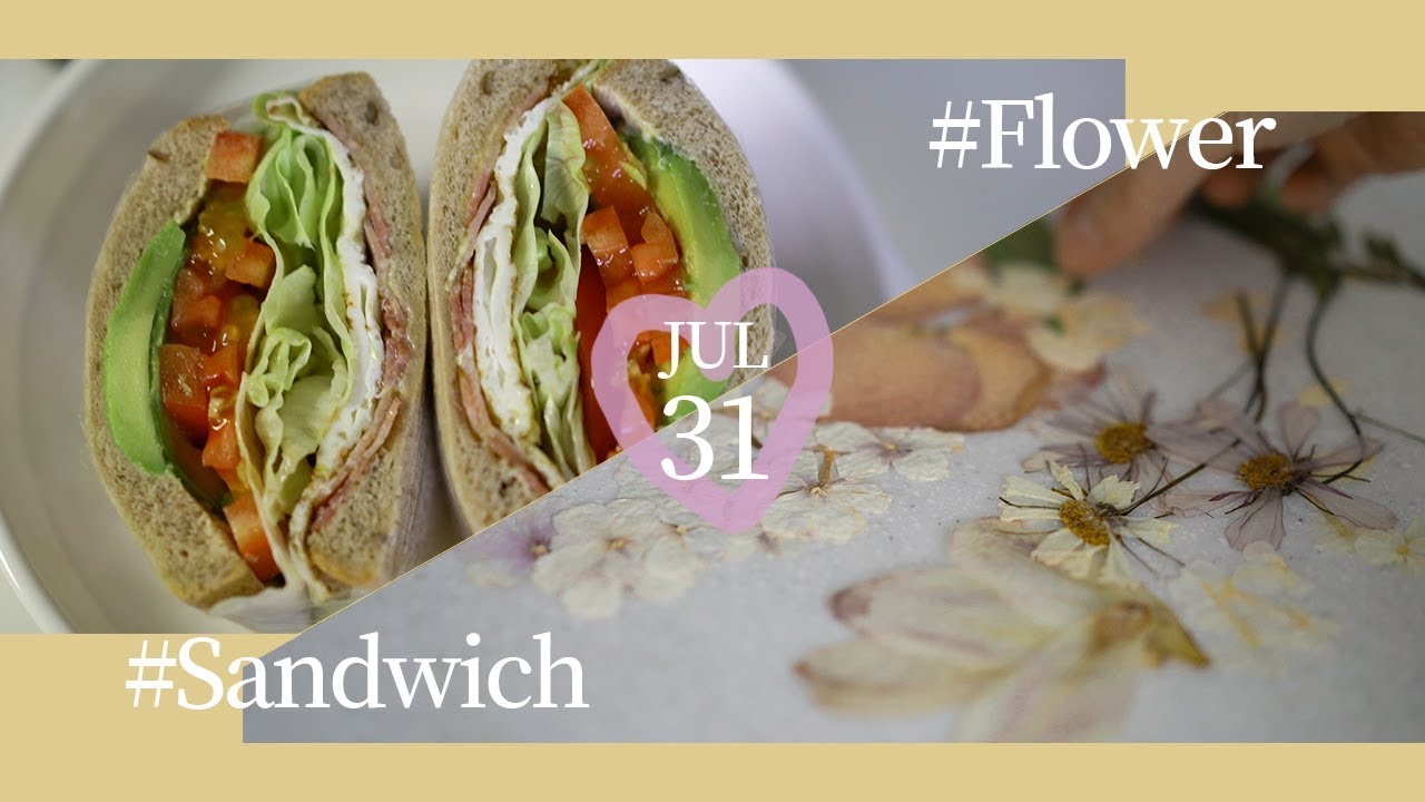 サンドイッチ＆かぼちゃスープでおうちごはん🍴【韓国生活Vlog/料理】