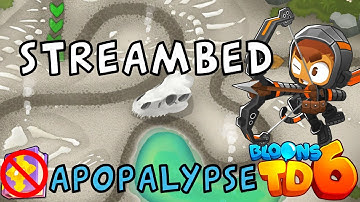 Bloons TD 6 | Streambed Apopalypse | No MK No Powers | Guide / Strategy