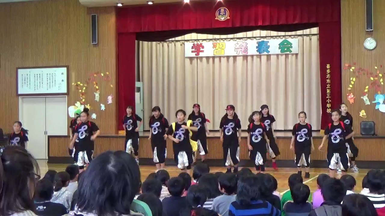 RDS 20141108喜多方第三小学校学習発表会（お祭り忍者）