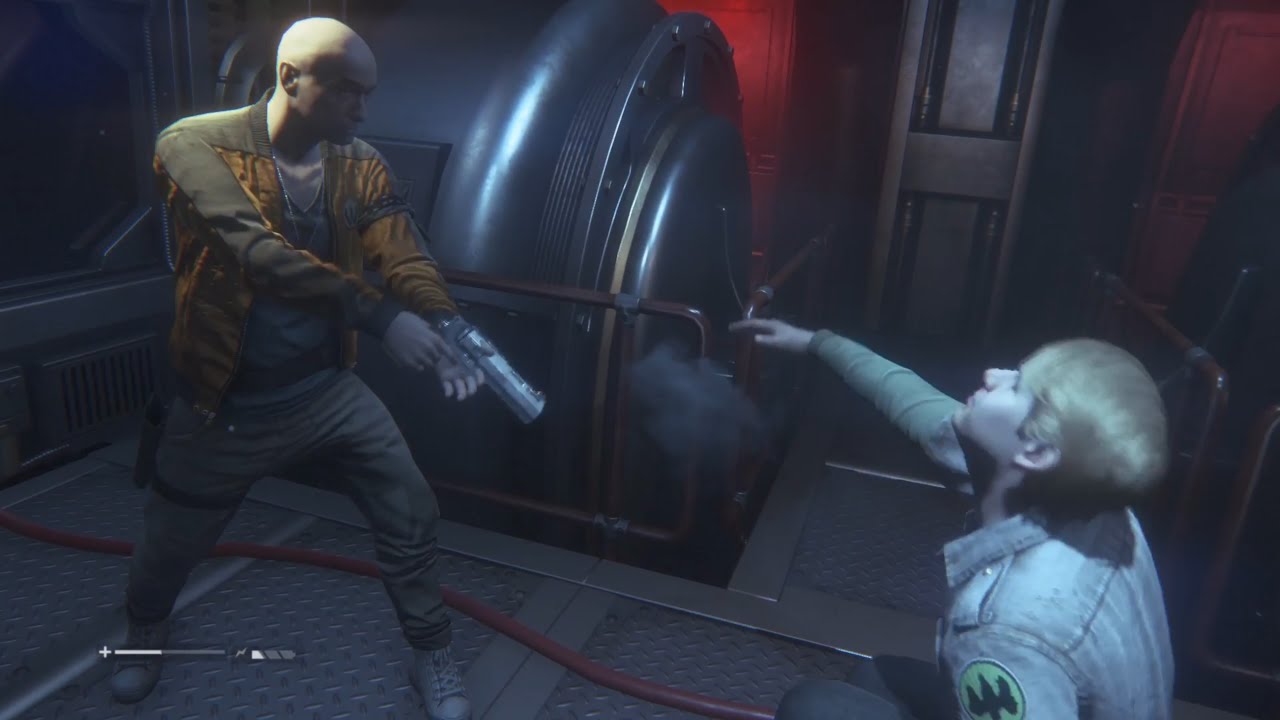 ALIEN: ISOLATION: RIPLEY MANAGED TO ESCAPE WITH AXEL UNTIL ALIEN ...