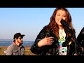 INCREDIBLE BEACH PERFORMANCE | Taylor Swift - Love Story | Allie Sherlock, Saibh Skelly & Band cover