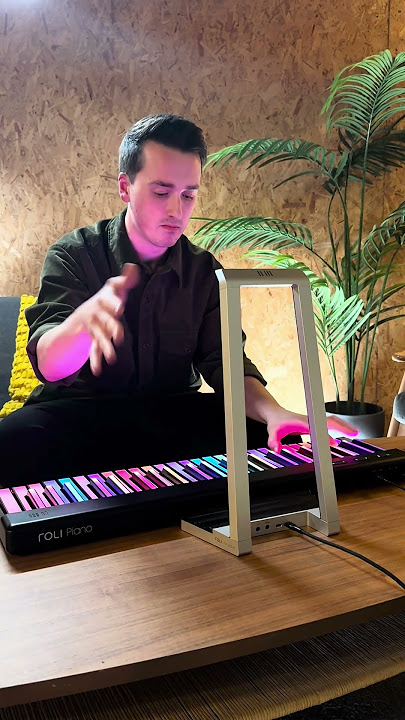 Create in full color with the all-new ROLI Piano