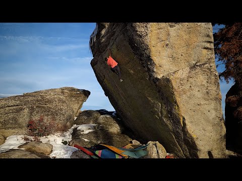 Beta Video for climb Crown Jewel v10, Lake Tahoe