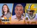 Colin Cowherd chooses Winners in 2021 NFL Draft, talks Aaron Rodgers & Jordan Love | NFL | THE HERD