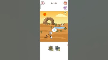 Thief Puzzle - Level 64 Funny Stickman Brain Puzzle Game Gameplay Walkthrough #shorts #youtubeshorts