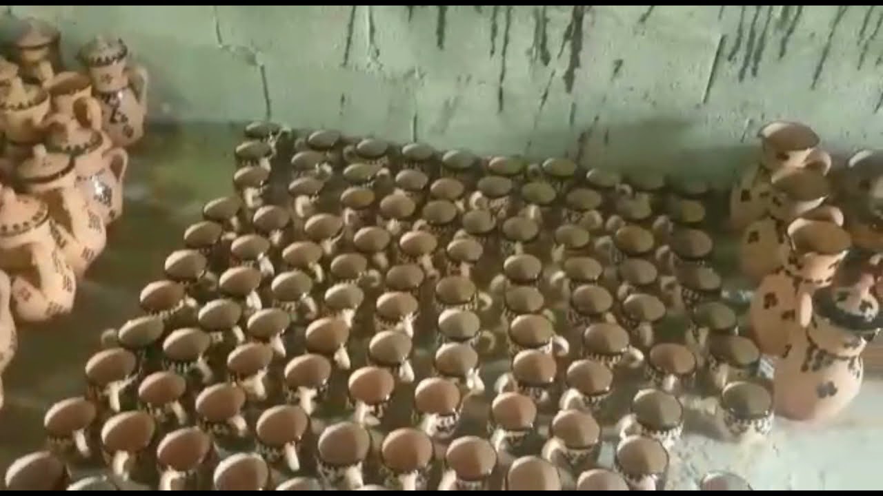 النقش على الطين قبل الوصوله الى يد بائعي التسقيط و المستهلك مع مي صالحة