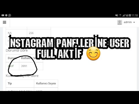 İNSTGRAM PANELLERİNE AKTİF USER İWP ŞEKLİNDE YOK ARTIK 😲 (GERGİN ADAM FARKIYLA)