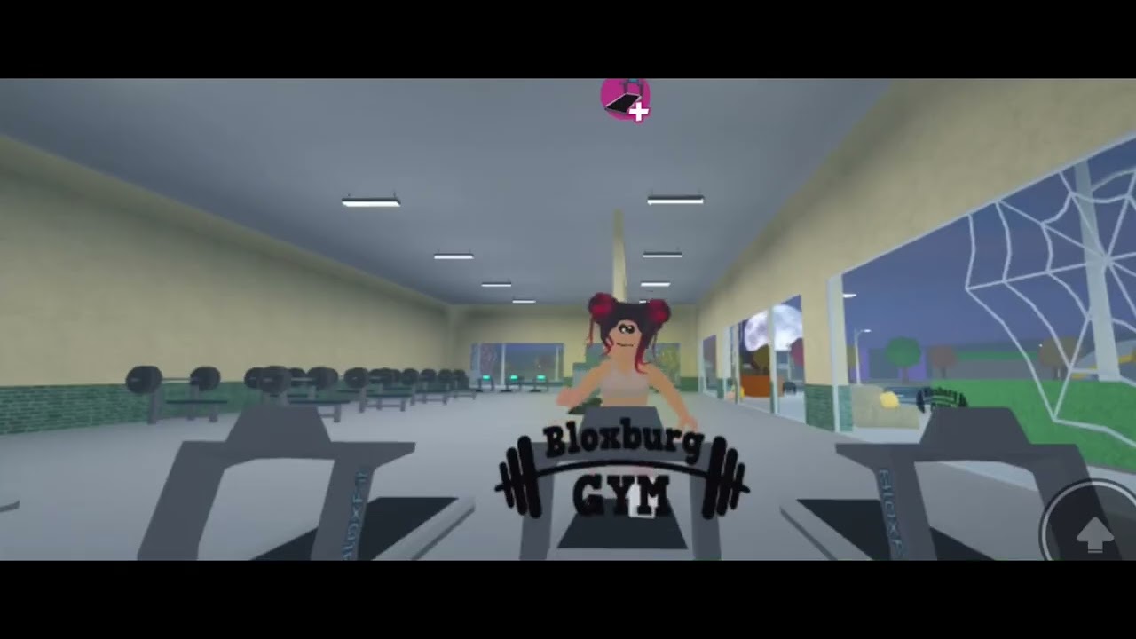 Workout routine in bloxburg! YouTube