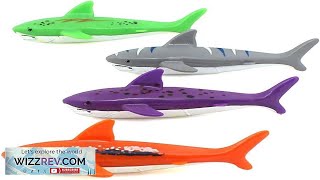 ZHFUYS Diving Pool Toy Underwater Swimming Throwing Diving Torpedo Shark 4 Review