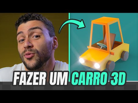Como FAZER um CARRO 3D no Cinema 4D | Tutorial Cinema 4D
