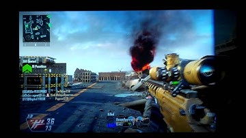 Black Ops 2- No-Scope Headshot Cross-Map Kill on Carrier!