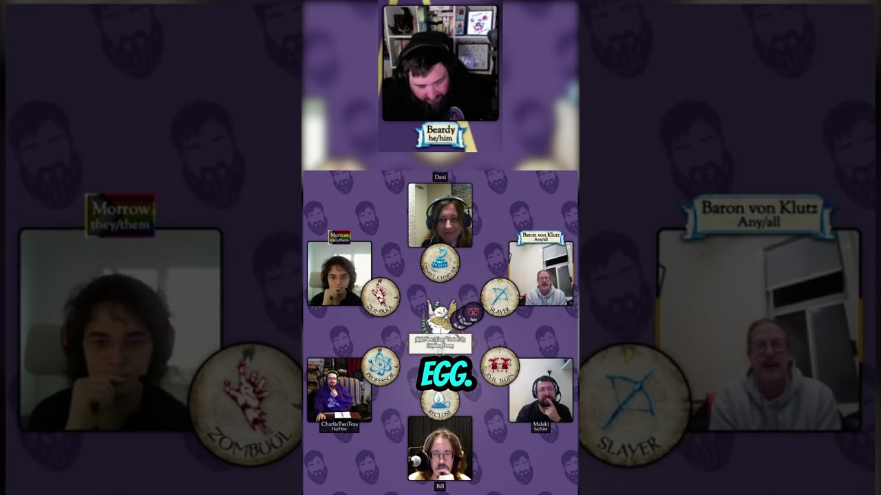 Wait, I'm the Good Twin?! #gamingfail #funnygaming #bloodontheclocktower #beardyTAS #boardgames