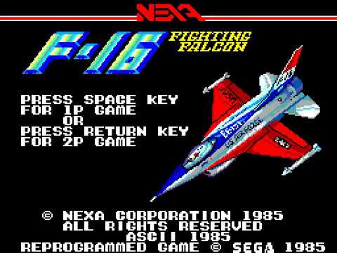 F-16 Fighting Falcon (Master System) full playthrough