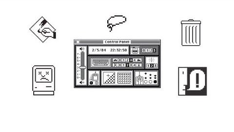 Behind the design of original Mac icons